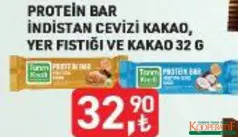 TARIM KREDİ PROTEİN BAR 32 G fiyat ve kampanya bilgisi